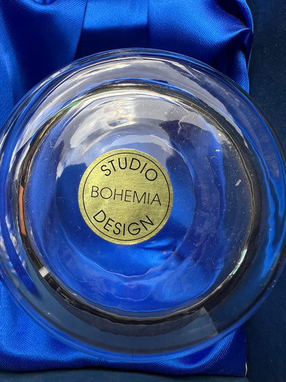 Pimp Your Breakfast with 4 Bohemia Crystal "Queen's Lace" Design Tumblers