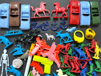 Job Lot of Small Plastic Toys