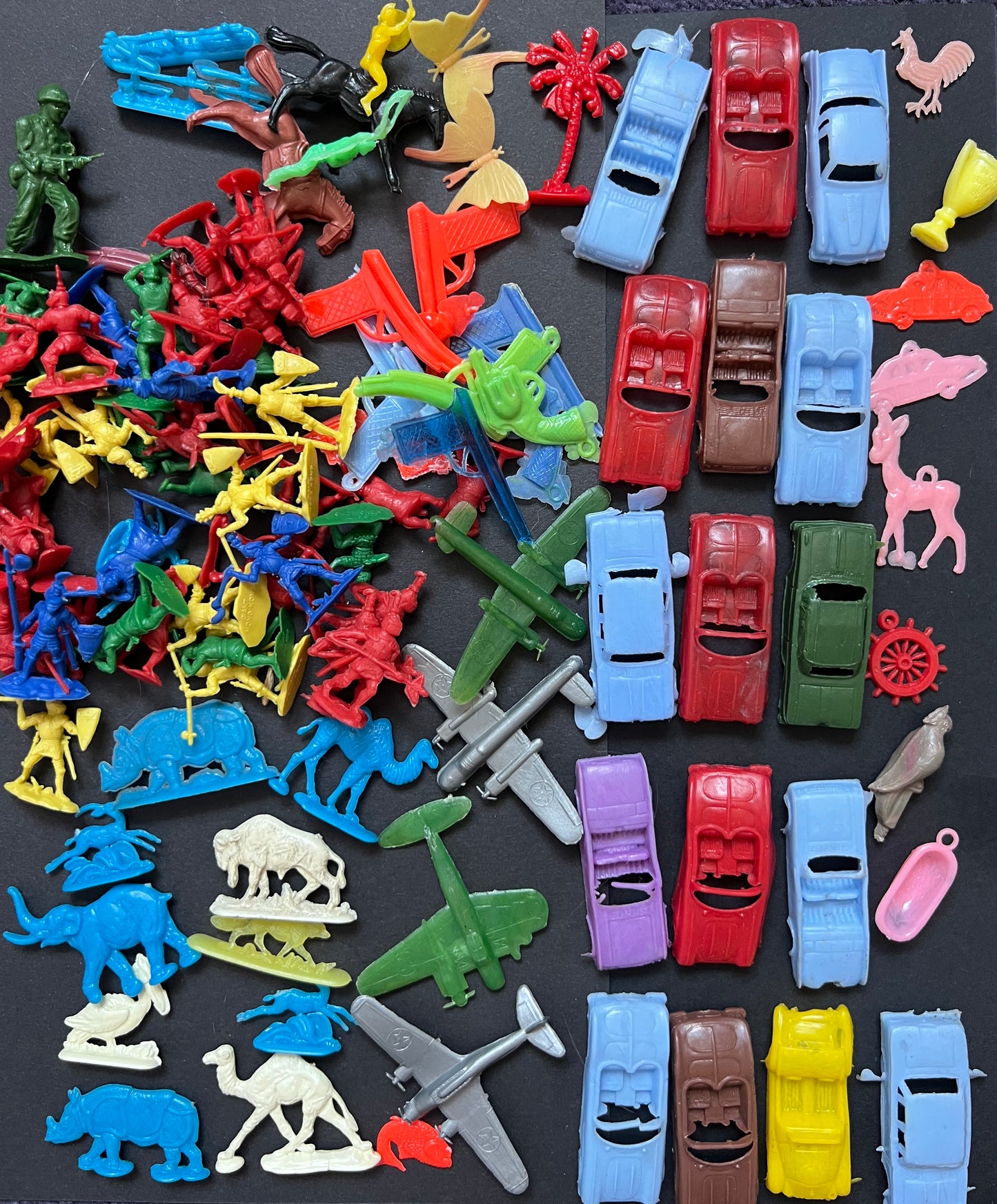 Big Job Lot of Sometimes Compromised Small Plastic Toys