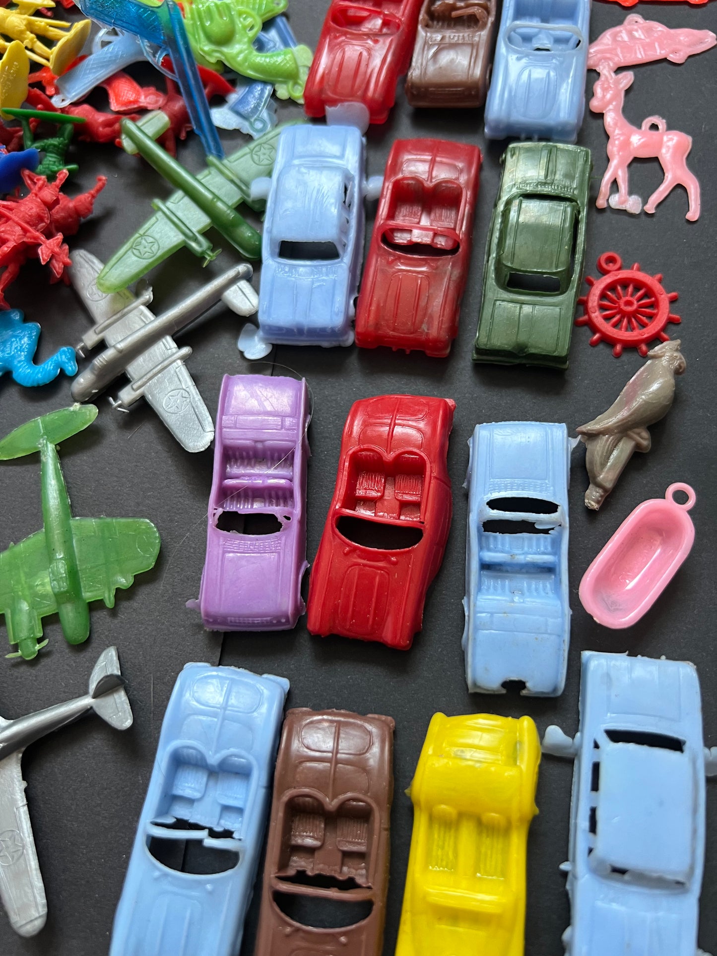 Big Job Lot of Sometimes Compromised Small Plastic Toys
