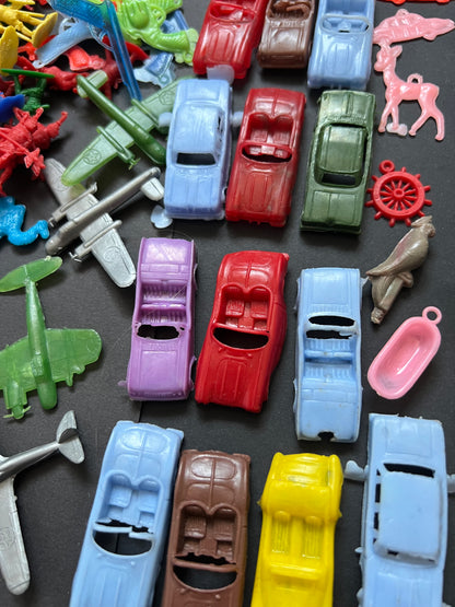 Big Job Lot of Sometimes Compromised Small Plastic Toys