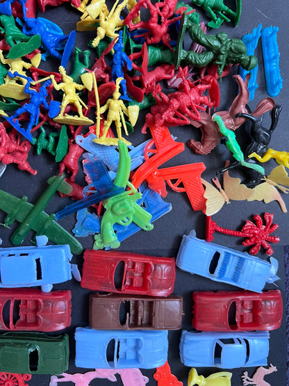 Big Job Lot of Sometimes Compromised Small Plastic Toys