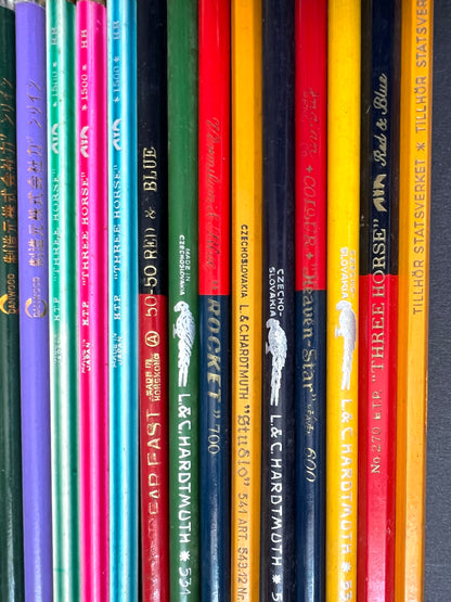 14 Vintage Lead Pencils - All Different