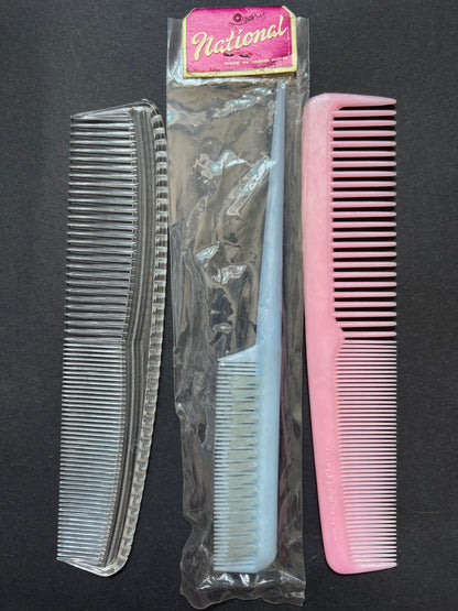 Job Lot of 6 Vintage Combs