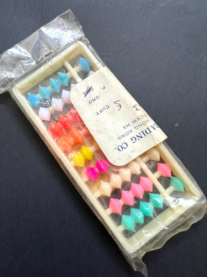 Vintage  Hong Kong Salesman's Sample - Little Abacus Toy