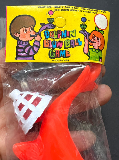 1970s Dolphin Blow Ball Game