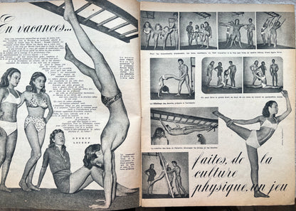 23rd July 1947 CLAUDINE French Women's Magazine