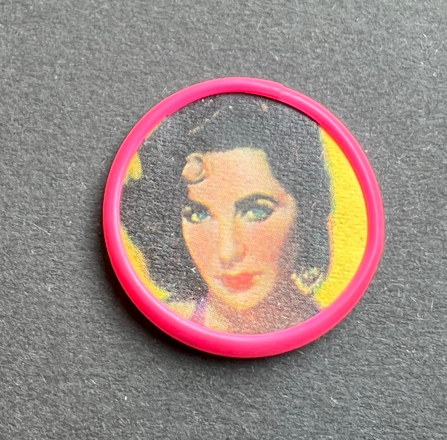 Tiny 1" Vintage Film Star Mirrors