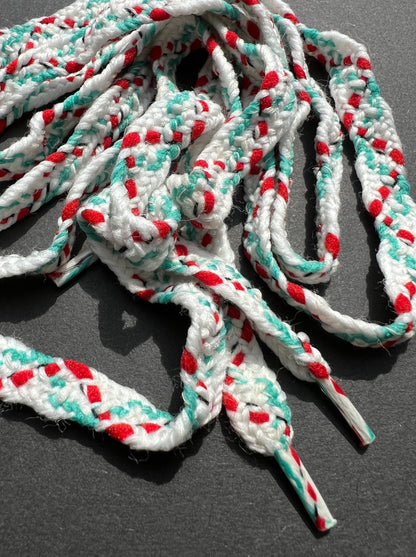 Vintage Cotton Shoe Laces in Interesting Colours !