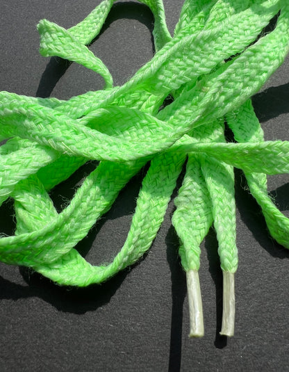 Vintage Cotton Shoe Laces in Interesting Colours !