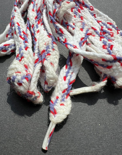 Vintage Cotton Shoe Laces in Interesting Colours !