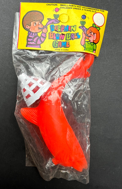 1970s Dolphin Blow Ball Game