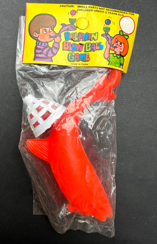 1970s Dolphin Blow Ball Game