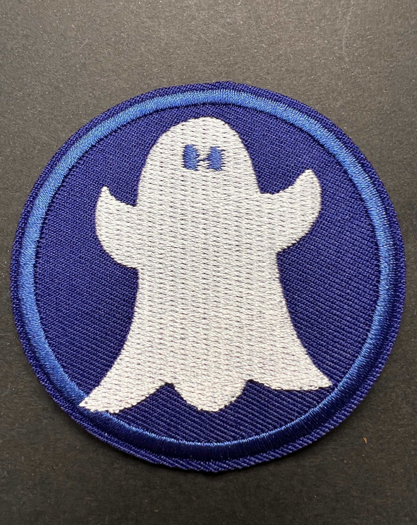 7cm Iron On GHOST Patch