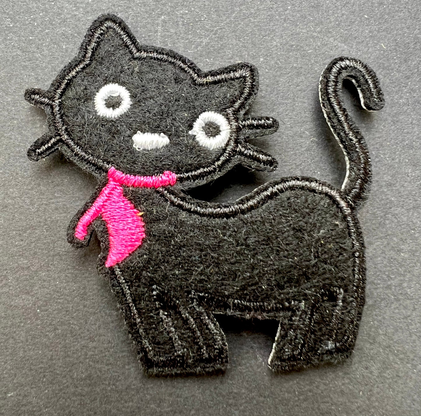 Little Black Cat Iron-On  5cm Patch