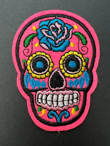 Day of The Dead 7.cmcm Iron On  Patch