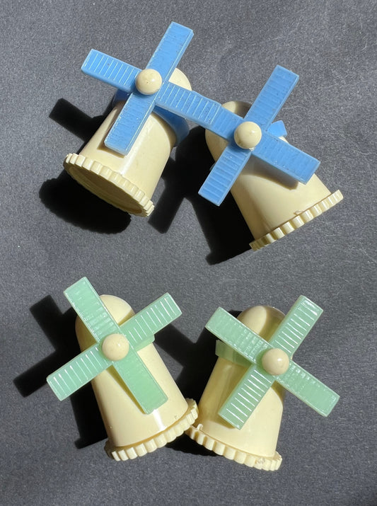 Little 1940s Windmill Salt and Pepper Cruet