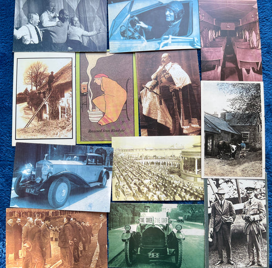 12 Varied "Nostalgia Postcards"