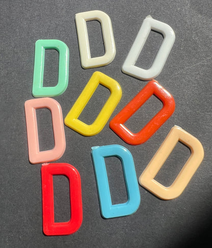 1950s/60s Colourful 3cm Plastic Letters for Amateur Cine Film Makers