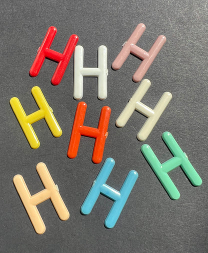 1950s/60s Colourful 3cm Plastic Letters for Amateur Cine Film Makers