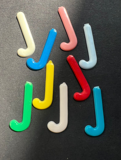 1950s/60s Colourful 3cm Plastic Letters for Amateur Cine Film Makers