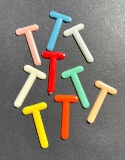 1950s/60s Colourful 3cm Plastic Letters for Amateur Cine Film Makers