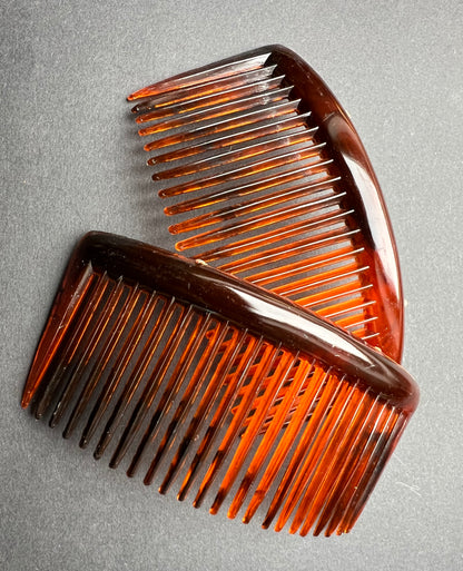 2 BIG 5" Vintage Hair Combs.. Very Effective...