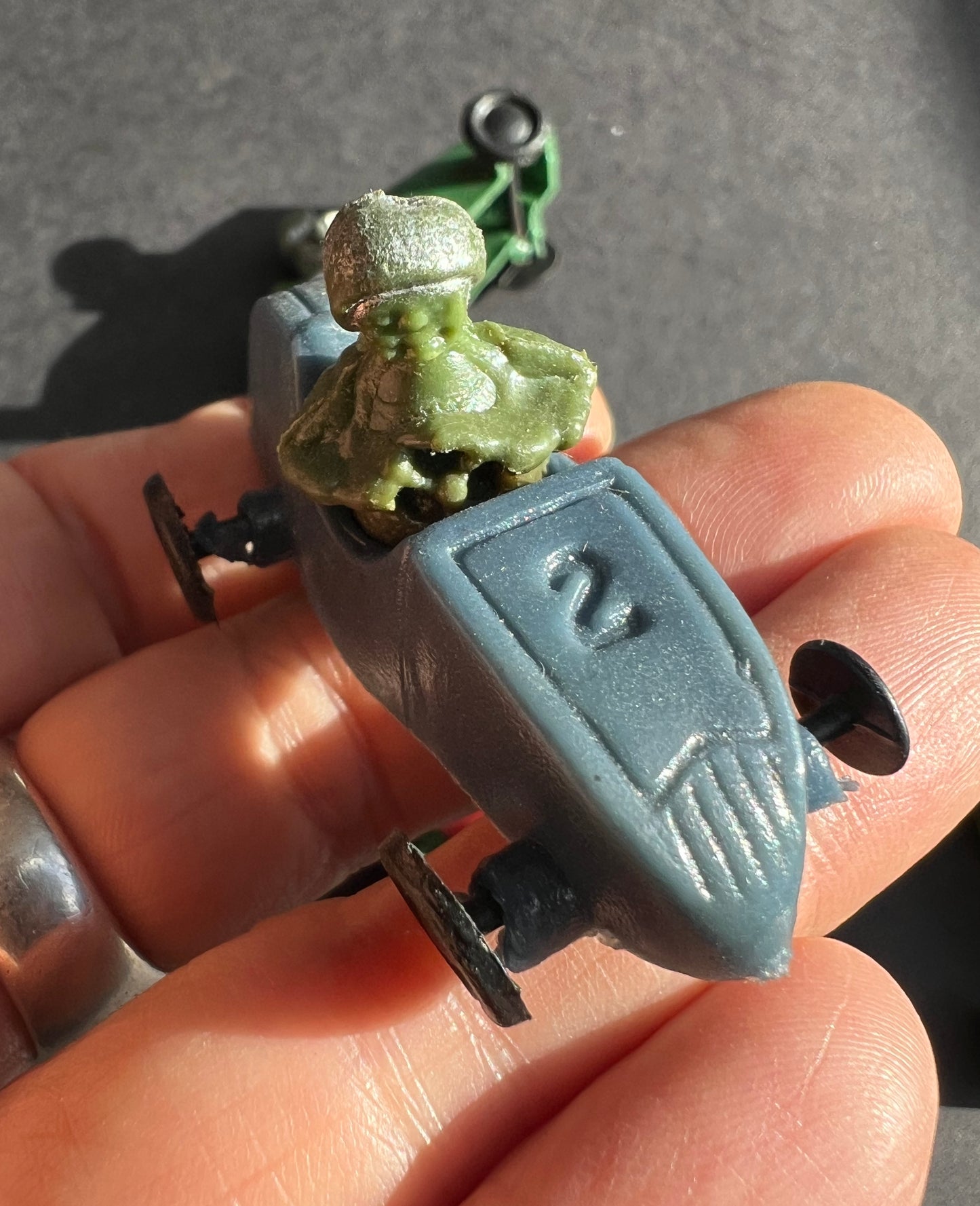 6 Different Vintage 5cm Racing Cars- look like 1930s