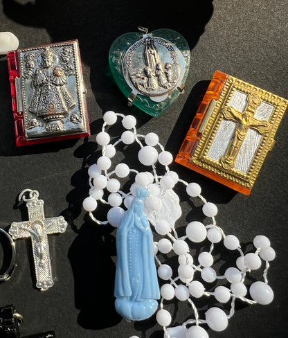 10 pieces of Vintage Catholic Kitsch