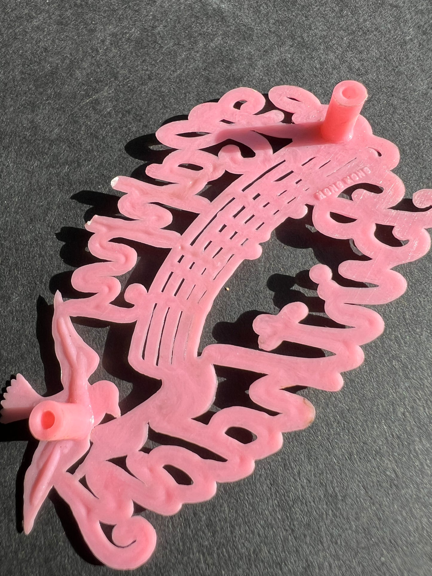 4 Vintage "Musical" Bird HAPPY BIRTHDAY Cake Toppers