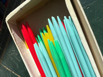 11 DUREX Gauge 9 Double Pointed Knitting Needle Sets 12" long.