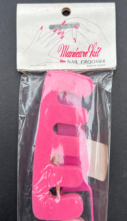 1980s Very Pink Manicure Set.