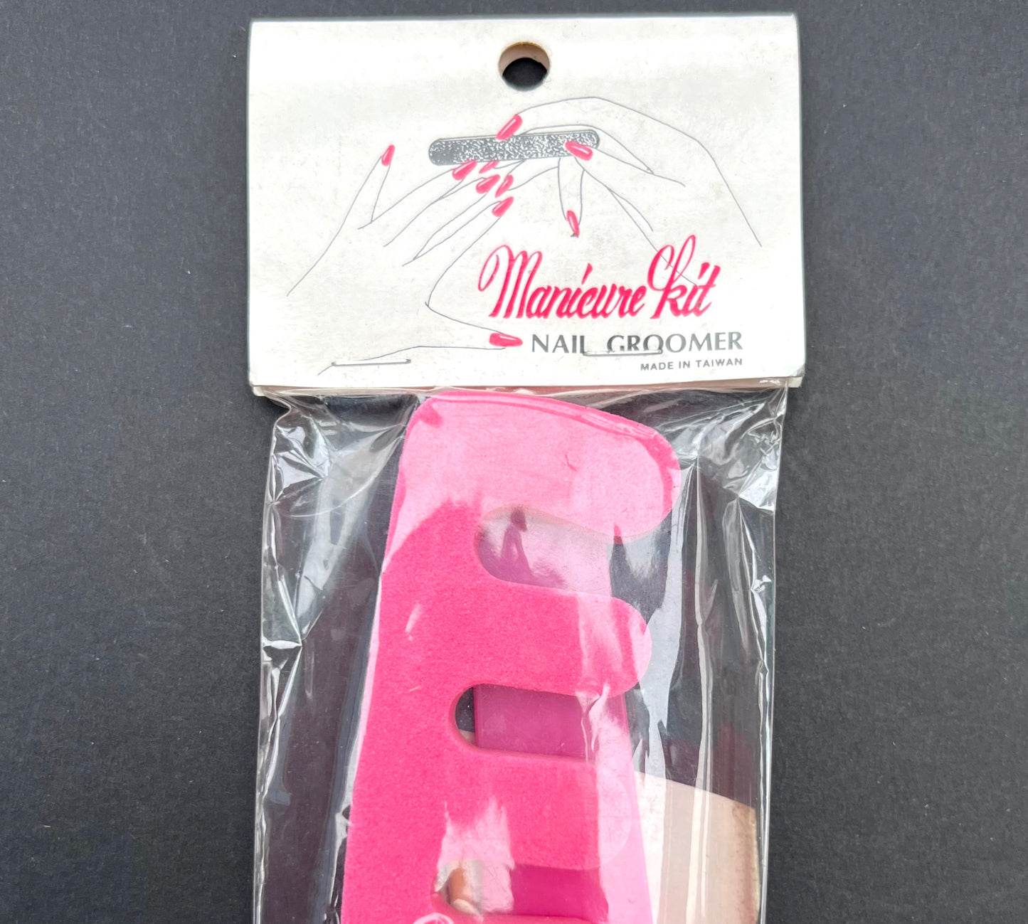1980s Very Pink Manicure Set.