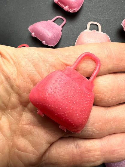 12 Vintage 1970s Opening Bags for Dolls, Small Presents, or as a Tiny Tiny Purse.