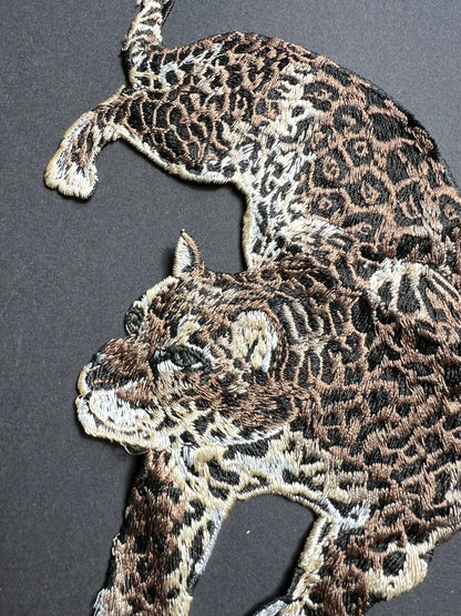 Striking 23cm Leopard Applique