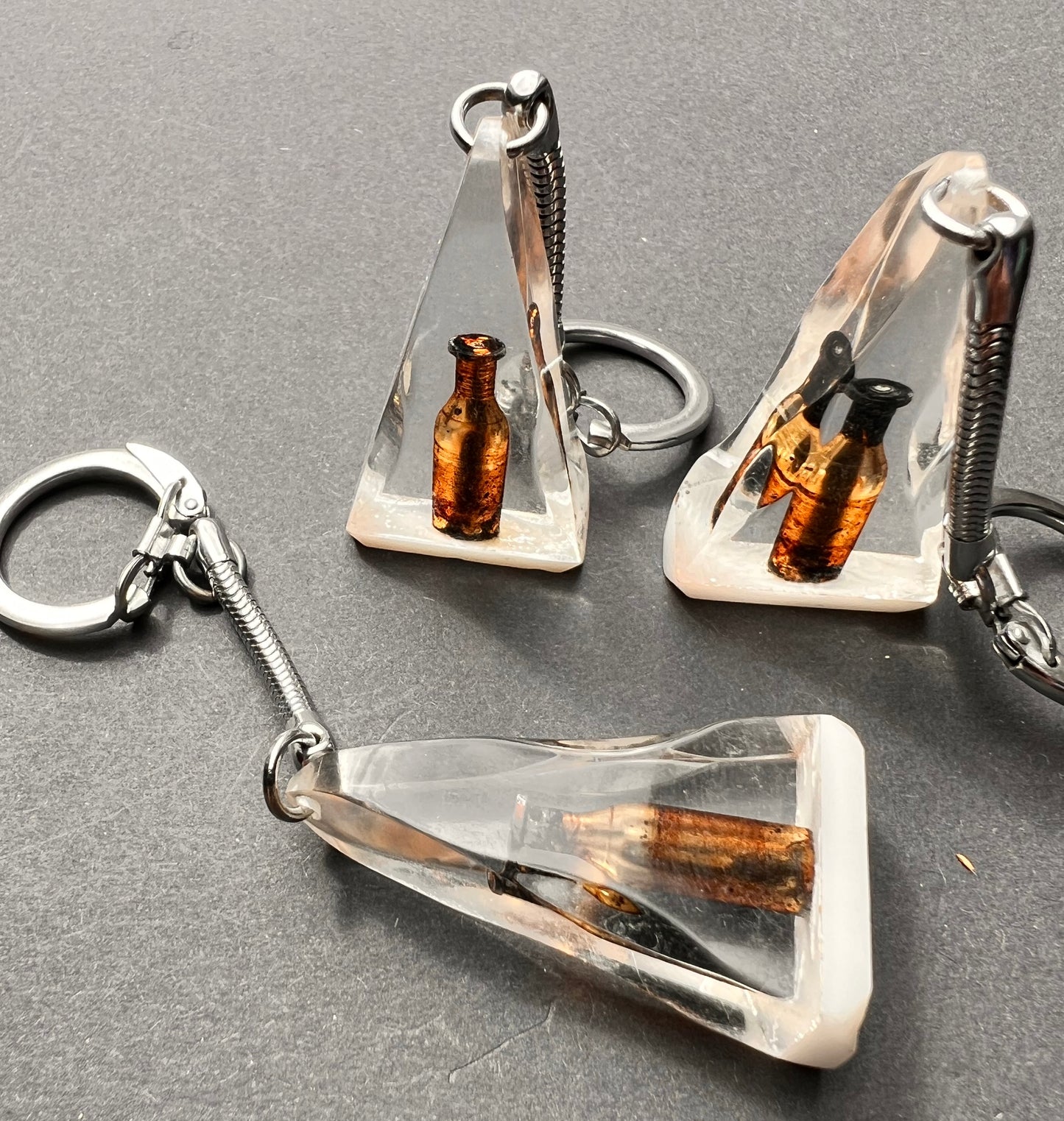 1970s Cola Bottle Key Ring