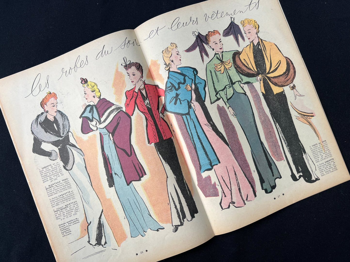 Preparing for Christmas in 1938 - December 4th  Edition of French Magazine Nouveaute