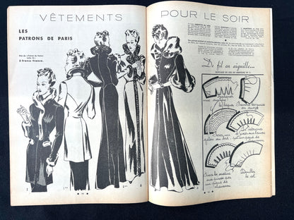 Preparing for Christmas in 1938 - December 4th  Edition of French Magazine Nouveaute