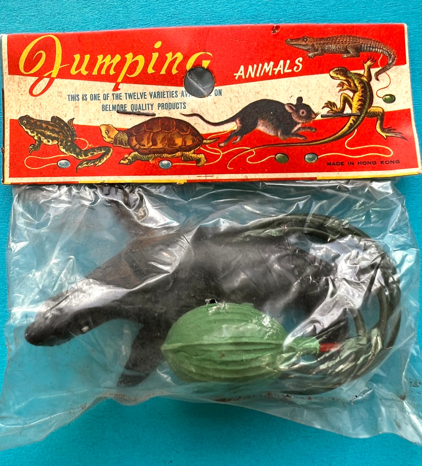 Vintage Jumping Seal Toy - Made in Hong Kong