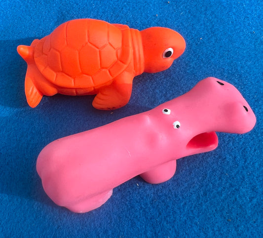 Best of Friends Rubber Squeezy Bath Toys