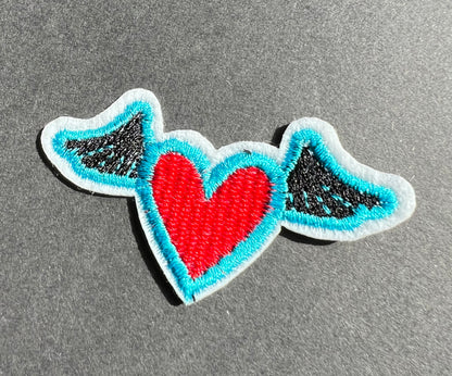 Proactive Flying Heart Iron-On Patch