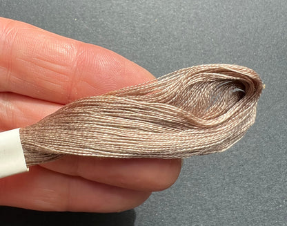 Box of 3 Dozen Skeins of PERI-LUSTA Fine Darning Thread Colour 677 Sable