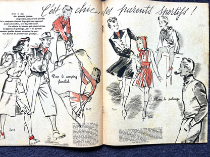 13th November 1941 MODE DU JOUR Wartime French Women's Magazine