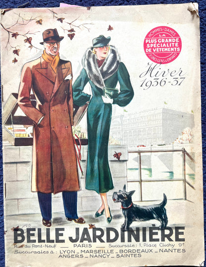 Fascinating 1936-37 French BELLE JARDINIERE Catalogue - Fashion, Homewares, Luxuries