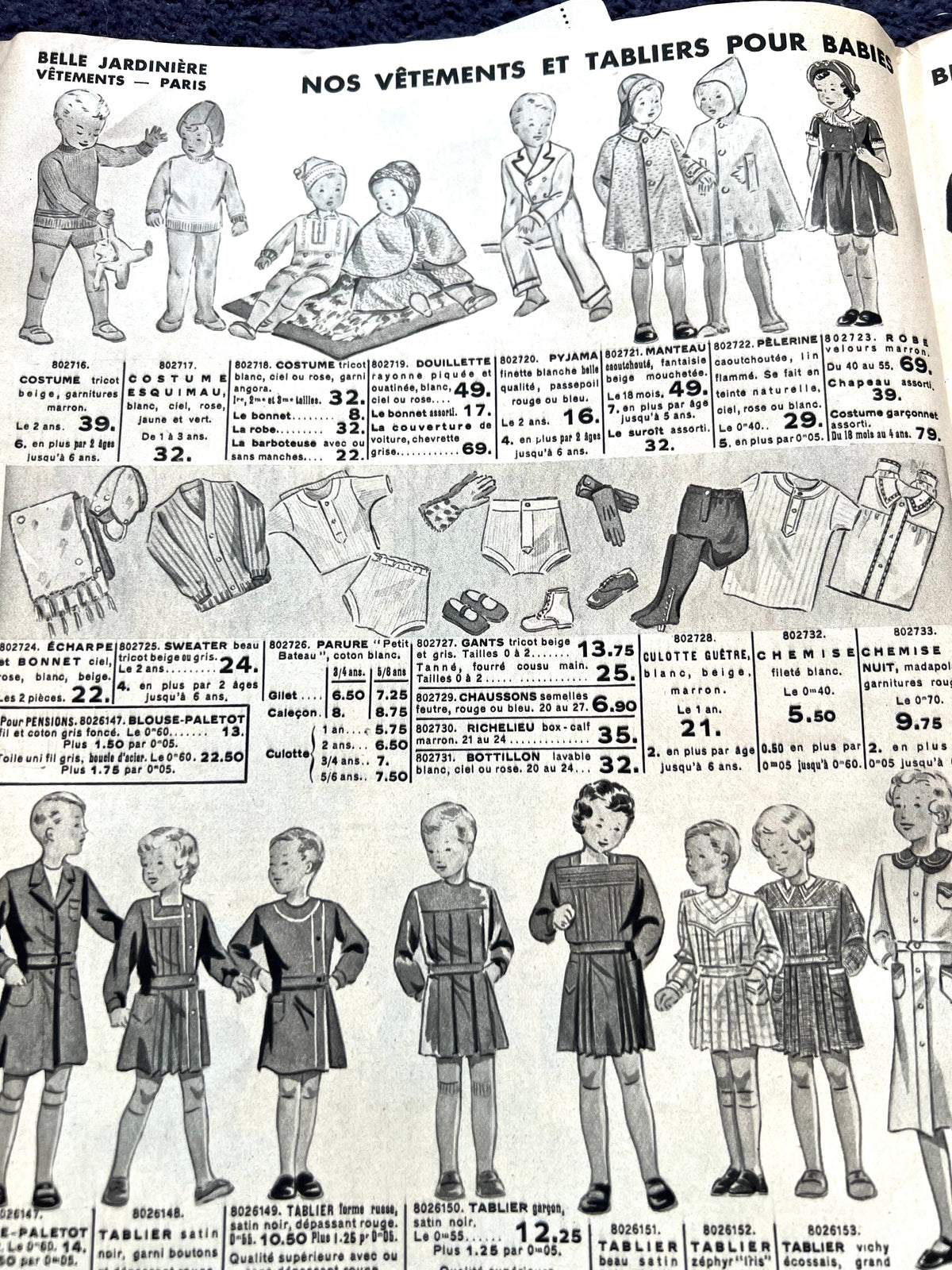 Fascinating 1936-37 French BELLE JARDINIERE Catalogue - Fashion, Homewares, Luxuries