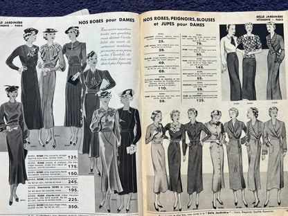 Fascinating 1936-37 French BELLE JARDINIERE Catalogue - Fashion, Homewares, Luxuries