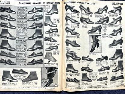 Fascinating 1936-37 French BELLE JARDINIERE Catalogue - Fashion, Homewares, Luxuries