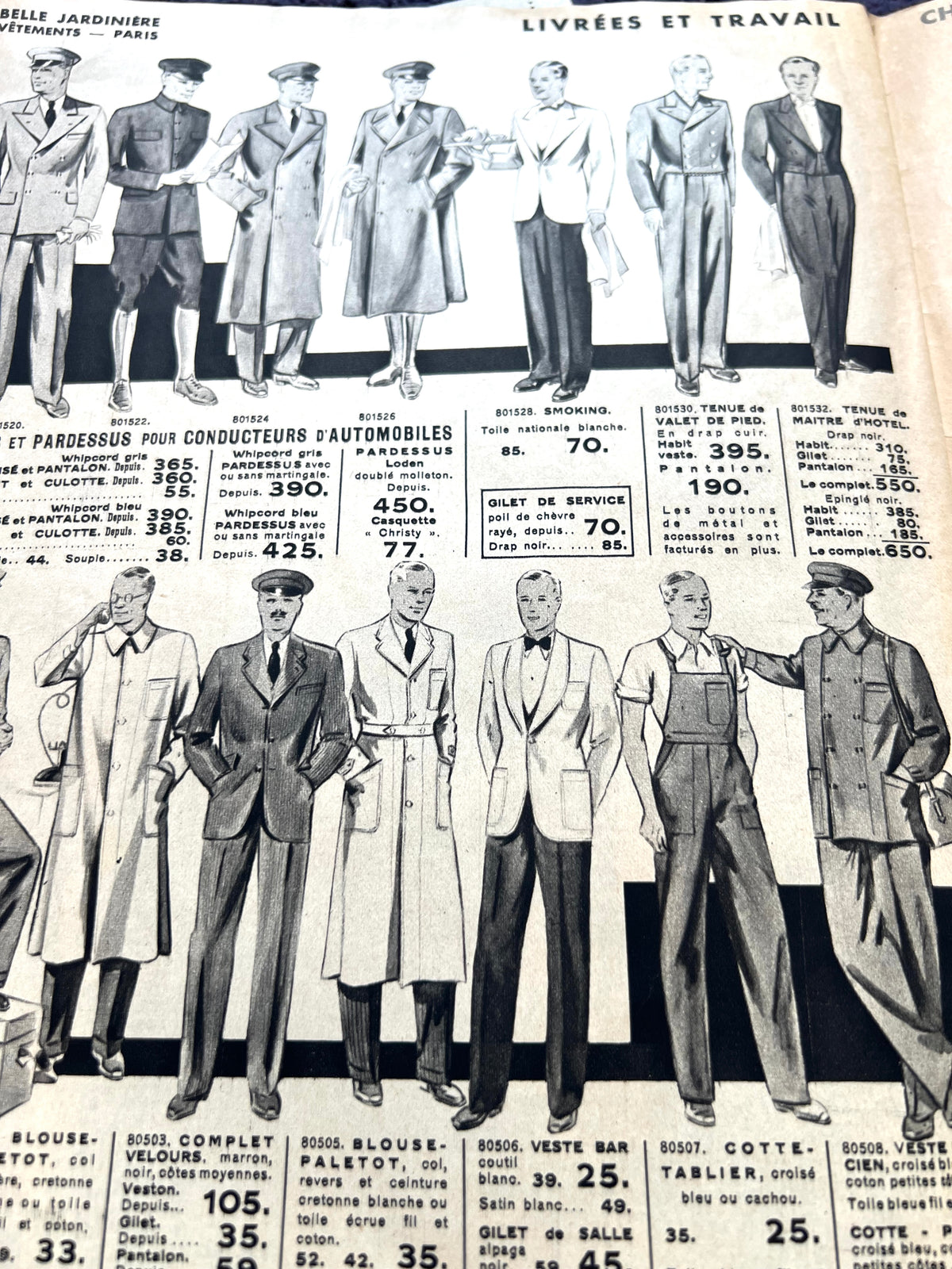 Fascinating 1936-37 French BELLE JARDINIERE Catalogue - Fashion, Homewares, Luxuries