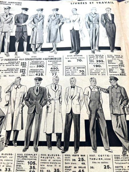 Fascinating 1936-37 French BELLE JARDINIERE Catalogue - Fashion, Homewares, Luxuries