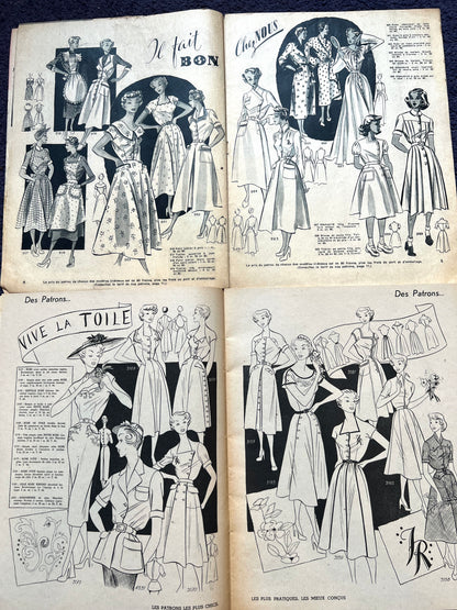 2 Editions of 1949 & 1950 French Des Patrons Des Idees
